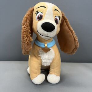 Disney Lady and the Tramp Plush Cocker Spaniel Lady Just Play 12" Stuffed